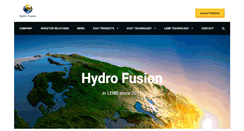 Desktop Screenshot of hydrofusion.com