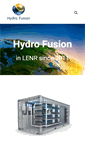 Mobile Screenshot of hydrofusion.com